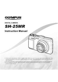 Olympus SH 25 MR manual. Camera Instructions.